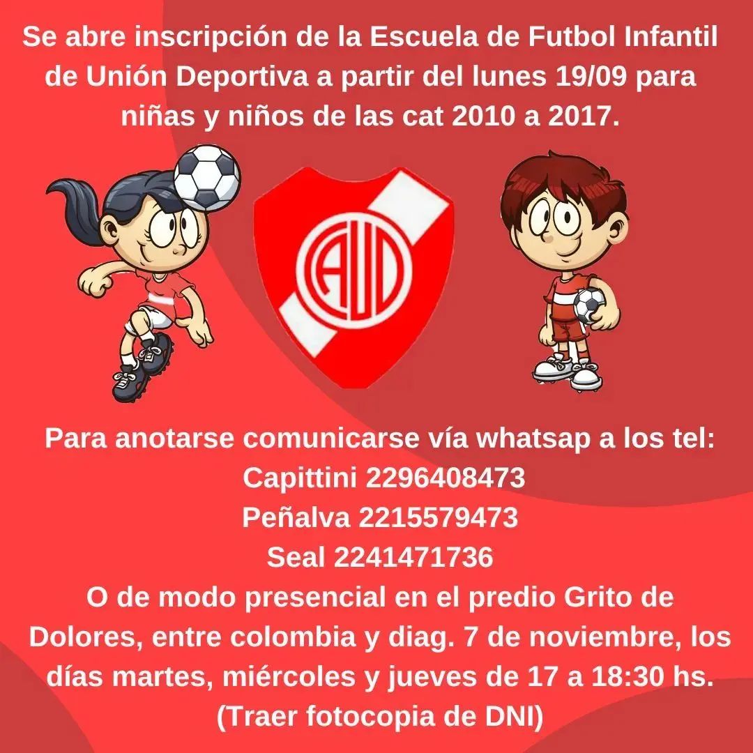 Escuelita de Futbol Infantil